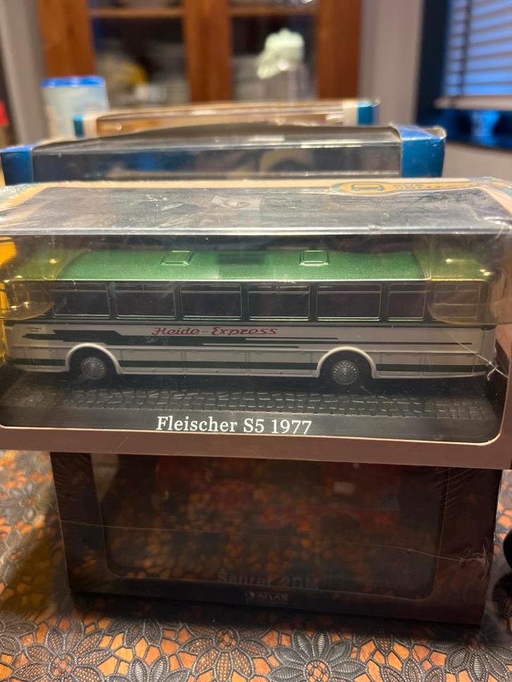 Fleischer S5 1977 Bus - Zeldzaam Model!, Hobby en Vrije tijd, Modelbouw | Auto's en Voertuigen, Gebruikt, Overige typen, 1:50 of kleiner