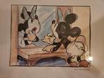 Mickey's Surprise Party Zeefdruk - Minnie Mouse 1939, Ophalen of Verzenden