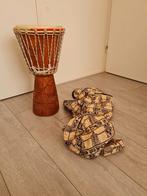 Djembe met tas, Muziek en Instrumenten, Percussie, Overige soorten, Gebruikt, Ophalen