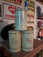 AJP koffie, thee en suiker blikken, Verzamelen, Blikken, Ophalen of Verzenden, Gebruikt, Koffie