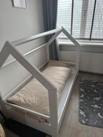 Leuk junior bedhuisje!, Huis en Inrichting, Slaapkamer | Bedden, Ophalen, Eenpersoons, Wit, 190 cm of minder