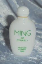 Volle parfum miniatuur - Ming de dynasty, Ophalen of Verzenden, Zo goed als nieuw, Miniatuur, Gevuld