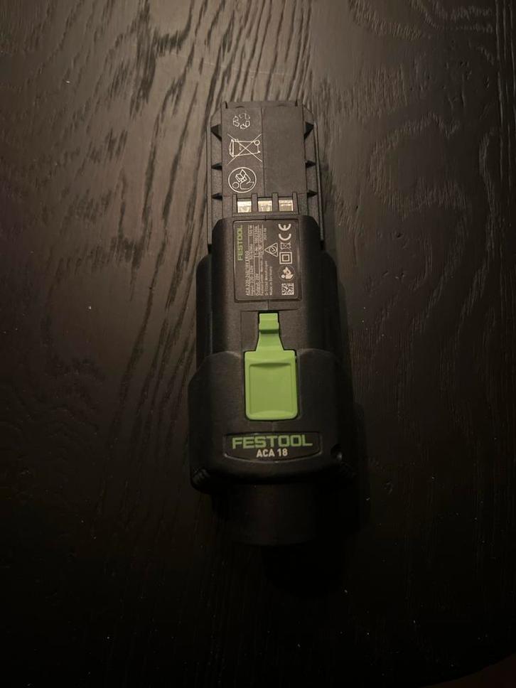 Nieuwe Festool ACA 18 Accu Adapter, Doe-het-zelf en Verbouw, Gereedschap | Machine-onderdelen en Toebehoren, Nieuw, Ophalen of Verzenden
