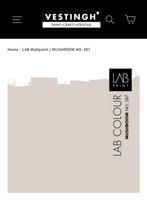 5L Sigma muurverf kleur Mushroom 287 Vestingh LAB Colour, Doe-het-zelf en Verbouw, Verf, Beits en Lak, Ophalen, Nieuw, Beige