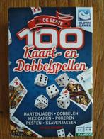 De beste 100 kaart- en dobbelspellen, Hobby en Vrije tijd, Gezelschapsspellen | Kaartspellen, Een of twee spelers, Ophalen of Verzenden