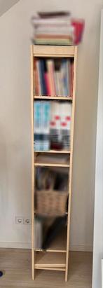 Houten Boekenkast met 8 Legplanken, Huis en Inrichting, Kasten | Boekenkasten, Ophalen, Met plank(en), Minder dan 50 cm, Gebruikt