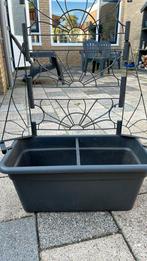 Bloembak, Kunststof, Minder dan 30 cm, Minder dan 60 cm, Vierkant