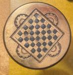 Miniatuur schaaktafeltje, Ophalen of Verzenden, Brons