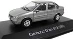 Atlas 1:43 Chevrolet Corsa (Opel) 1997 zilver in blisterverp