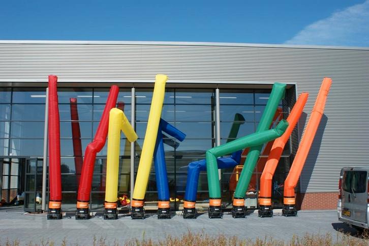 Maak extra aandacht door skytube/skydancer te plaatsen!huur!, Hobby en Vrije tijd, Feestartikelen | Verhuur, Gebruikt, Overige