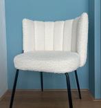 Witte Bouclé Stoel - Kave Home, Huis en Inrichting, Stoelen, Ophalen, Wit, Nieuw, Eén