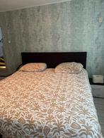 Boxspring, Huis en Inrichting, Ophalen, Zwart, Tweepersoons, Zo goed als nieuw