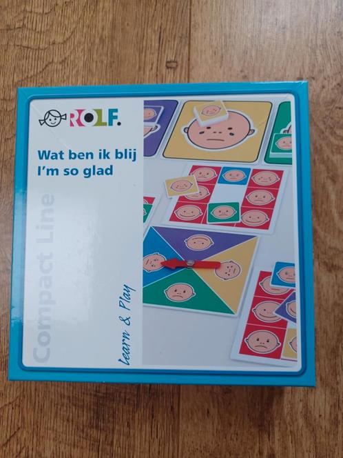 Emotions Wat ben ik blij spel., Kinderen en Baby's, Speelgoed | Educatief en Creatief, Zo goed als nieuw, Ophalen of Verzenden