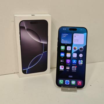 iPhone 16 Pro Max 256GB Black Titanium - Accu 100% beschikbaar voor biedingen