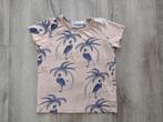 Abrikoos kleur shirt flamingo palmbomen Mini Rodini 92/98., Meisje, Onb, Ophalen of Verzenden, Shirt of Longsleeve