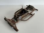 Vintage stockcar chassis 1/8 nitro rc auto, Ophalen of Verzenden, Gebruikt, Nitro, Auto onroad