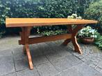 Oisterwijk eikenhouten tafel, Huis en Inrichting, Tafels | Eettafels, Ophalen, 50 tot 100 cm, Zo goed als nieuw, Vijf personen of meer