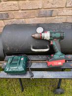 Boormachine metabo 18v, Doe-het-zelf en Verbouw, Gereedschap | Boormachines, Ophalen of Verzenden, Zo goed als nieuw, Boormachine