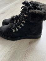 Fabulous fabs boots maat 40 nieuw zwart met bond kraag, Nieuw, Ophalen of Verzenden, Faboulous fabs, Zwart