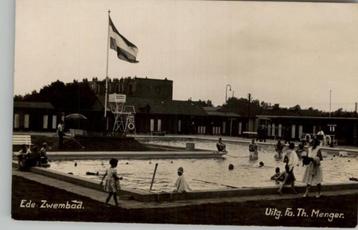 Ede Zwembad  FOTOKAART Th. Manger beschikbaar voor biedingen