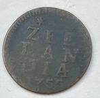 Duit Zeelandis 1755, Postzegels en Munten, Munten | Nederland, Ophalen of Verzenden, Vóór koninkrijk, Overige waardes