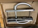 Aluminium deurklink set – compleet, Ophalen, Zo goed als nieuw, 100 tot 250 mm, Overige typen