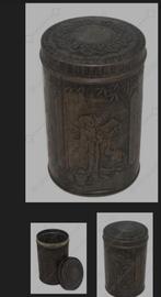 Oude blikken bus NV NEDERLANDSCH SPERWERVERBOND, Verzamelen, Blikken, Ophalen of Verzenden, Gebruikt, Overige