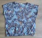 Top blauw grijs petrol bruin elastiek | 44 | Imagine, Kleding | Dames, Tops, Blauw, Maat 42/44 (L), Imagine, Ophalen of Verzenden