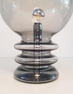 Vintage Bulb Moon glazen tafellamp van Glashutte Limburg 196, Huis en Inrichting, Lampen | Tafellampen, Gebruikt, Mid Century Modern, Vintage design