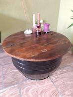 Salontafel ton bijzettafel rond, Ophalen, 50 tot 100 cm, Rond, 50 tot 100 cm