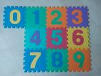 Mooie foammat puzzel cijfers. Goede staat., Ophalen of Verzenden, Gebruikt
