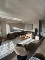 Grote Taupe Hoekbank van het Kabinet - 425x330 cm, Huis en Inrichting, Gebruikt, Hoekbank, 300 cm of meer, Ophalen of Verzenden