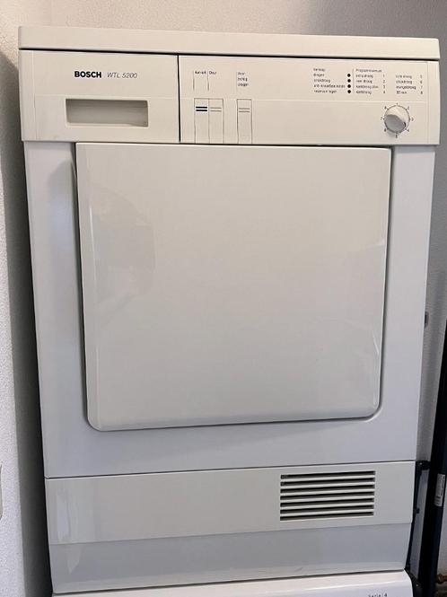Bosch WTL 5200 Condens Wasdroger, Witgoed en Apparatuur, Wasdrogers, Zo goed als nieuw, Condens, Voorlader, 4 tot 6 kg, 85 tot 90 cm