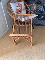 Rotan rohe noordwolde voetenbankje, Huis en Inrichting, Stoelen, Ophalen, Gebruikt, Riet of Rotan, Eén