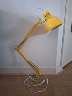 Retro Ikea Bureaulamp Geel - Zo Goed Als Nieuw, Huis en Inrichting, Lampen | Hanglampen, 50 tot 75 cm, Ophalen of Verzenden, Zo goed als nieuw
