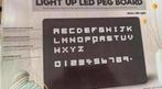 Lichtbak met cijfers en letters €5,-, Verzamelen, Merken en Reclamevoorwerpen, Ophalen of Verzenden, Nieuw