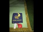 Deken retro vintage groen Goodnight 2,20 x 2,40 m, Ophalen of Verzenden, Huis en Inrichting
