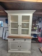 Buffetkast - 125x50x216 cm - riviera maison, Gebruikt, 100 tot 150 cm, Ophalen of Verzenden, Landelijk
