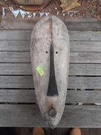 Gabon Afrika Groot Houten Masker "Fang Stam" Gekalkd Gezicht, Antiek en Kunst, Ophalen of Verzenden