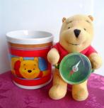 Beer Winnie the Pooh met kompas en porseleinen mok. Disney., Verzamelen, Beren en Cherished Teddies, Ophalen of Verzenden, Zo goed als nieuw