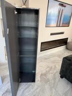 Moderne Vitrinekast 160x40x37, Huis en Inrichting, Kasten | Vitrinekasten, Minder dan 50 cm, Ophalen of Verzenden, 150 tot 200 cm