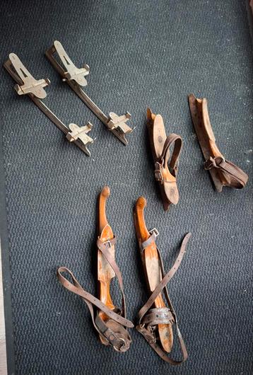 Vintage schaatsen  beschikbaar voor biedingen