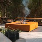 Cortenstaal vuurtafel, vuurschaal, barbecue, BBQ, grill, Ophalen of Verzenden, Nieuw