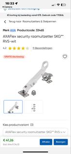 Axa Flex Security Raamuitzetter Nieuw in Verpakking, Ophalen of Verzenden, Nieuw, Rvs, Overige typen