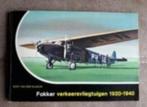 Fokker verkeersvliegtuigen 1920-1940door Bart van der Klaauw, Verzamelen, Luchtvaart en Vliegtuigspotten, Boek of Tijdschrift