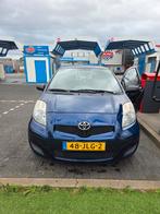 Toyota yaris 2009 met airco, Elektrische ramen, Stof, Zwart, Blauw