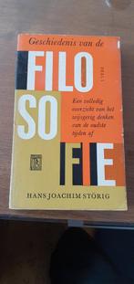 Geschiedenis van de filosofie/Hans Joachim Störig 1962, Boeken, Filosofie, Hans Störig, Algemeen, Ophalen of Verzenden, Zo goed als nieuw