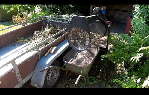 Zand/grind zeef, Tuin en Terras, Grind, Keien en Split, Ophalen