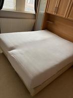 Bed plus bed ombouw, Ophalen, Gebruikt, Beige, Tweepersoons