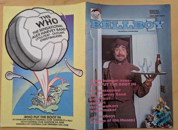 THE WHO Bellboy 1976 UK 42-page tour programme beschikbaar voor biedingen